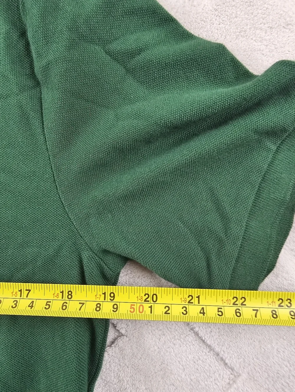 Polo Ralph Lauren Green Polo Shirt Kids Extra Large 18 Solid Green